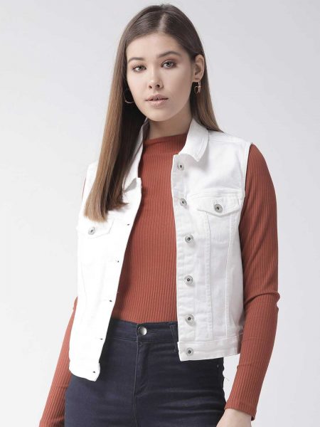 Sleeveless Denim Jacket