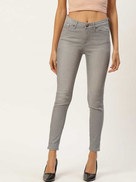 Slim Fit High-Rise Jeans