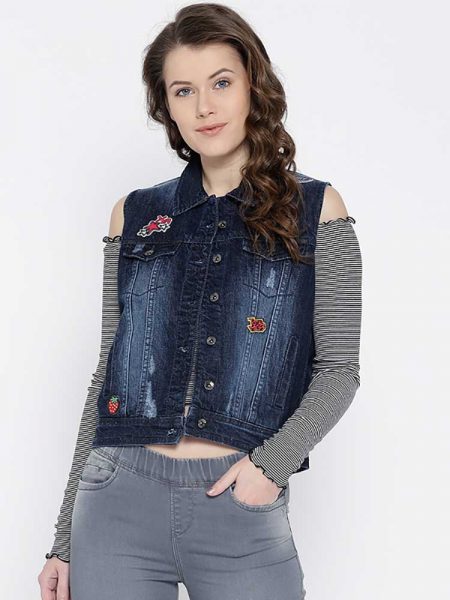 Patchwork Denim Jacket