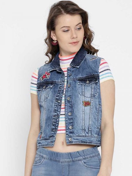 Crop Denim Jacket