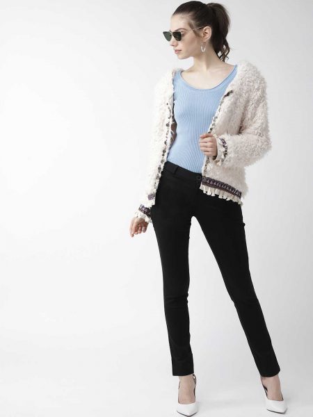 Slim Fit Formal Trousers