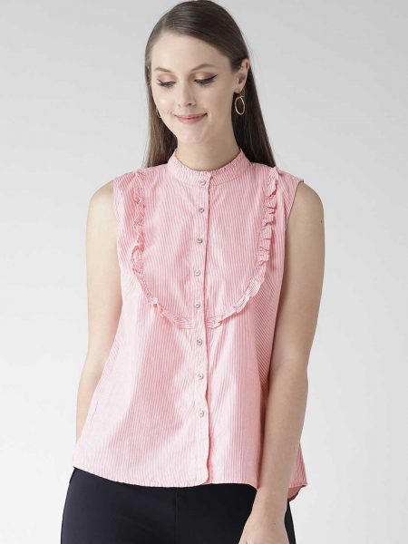 Regular Fit Striped Casual Shirt