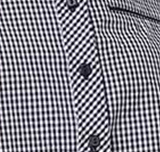 Navy Small Checks