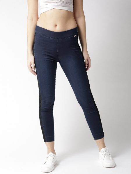 Skinny Fit Cropped Jeggings