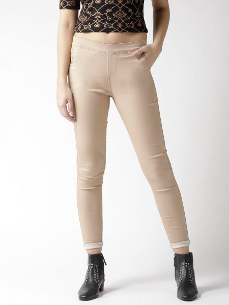 High-Rise Skinny Fit Treggings