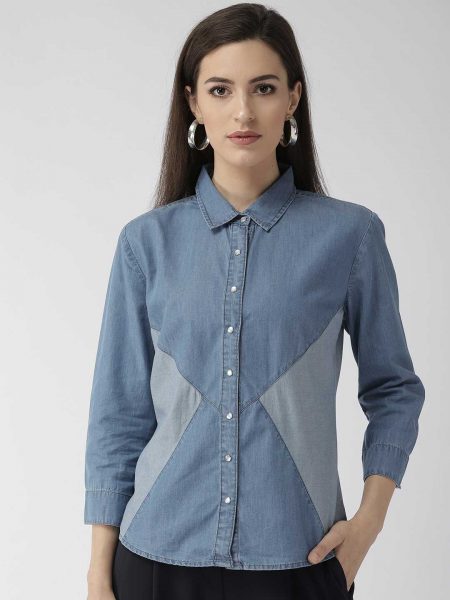 Regular Fit Faded Casual Shirt